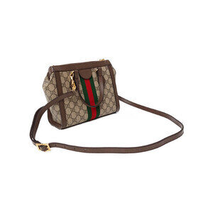 Gucci brown Ophidia Tote monogram leather Supreme Bag Shoulder GG Web
